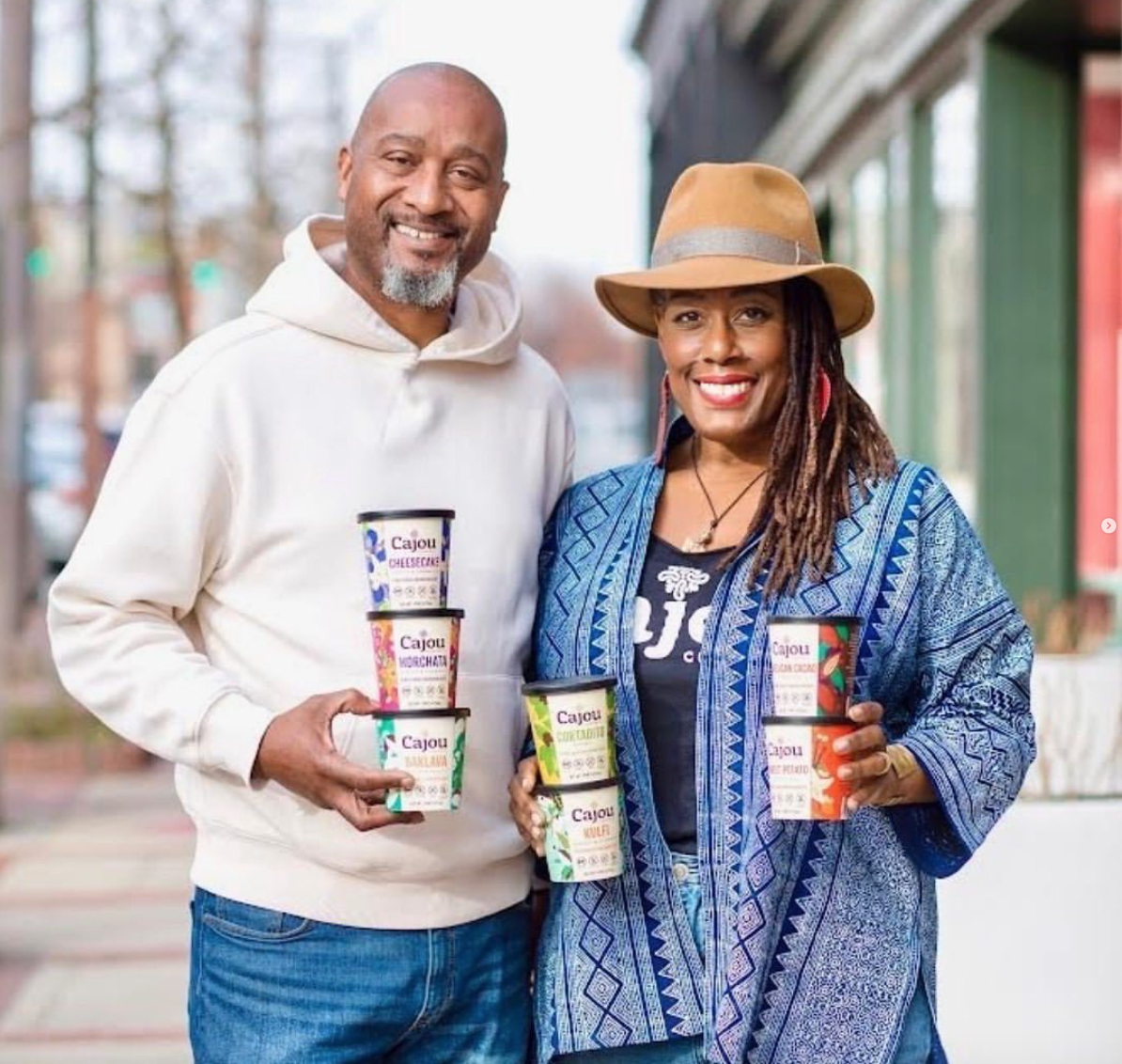 Husband-wife team find success with Black-owned plant-based ice cream brand
