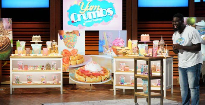 Yum Crumbs strikes $100K deal with Barbara Corcoran and Daymond John on 'Shark Tank'